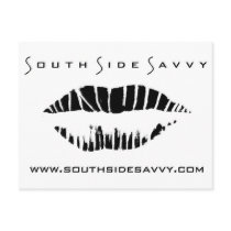 South Side Savvy Logo Merchandise postcards