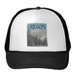 South Sister from Bachelor Butte Mesh Hats