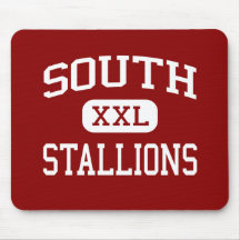South - Stallions - Middle - Morgantown Mouse Pads