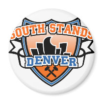 South Stands Denver Fancast Magnet