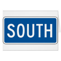 South Street Sign Greeting Cards