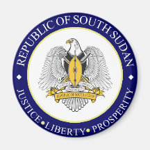 south sudan emblem magnet
