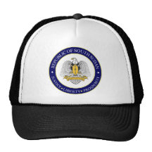 south sudan emblem trucker hats