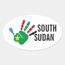 SOUTH SUDAN STICKER
