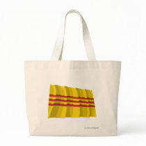 South Vietnam Waving Flag Canvas Bag