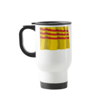 South Vietnam Waving Flag Mugs
