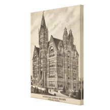South West Kansas College, Winfield, Kansas Stretched Canvas Prints