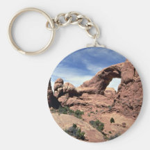 South window, Arches National Park, Utah rock form Key Chain
