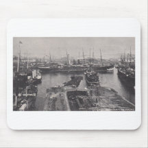 Southampton Docks 1905 Mousepad