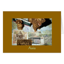 Southeast Asia Collage, Asia Card