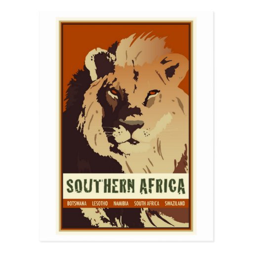 Southern Africa Postcard