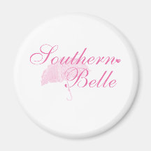 Southern Belle Fridge Magnet