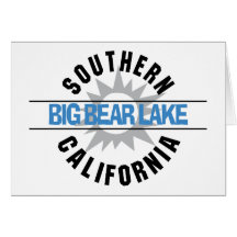 Southern California - Big Bear Lake Card