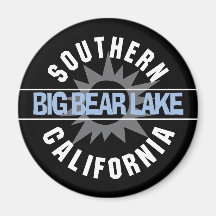 Southern California - Big Bear Lake Refrigerator Magnet