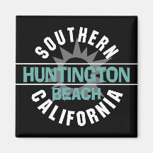 Southern California - Huntington Beach Fridge Magnet