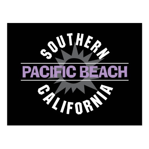 Southern California - Pacific Beach Postcard