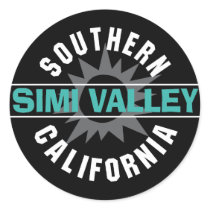 Southern California - Simi Valley Round Stickers