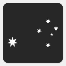 Southern Cross and Commonwealth Star Stickers