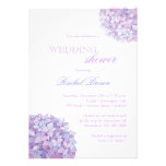 Southern Hydrangea Blooms Spring Wedding Shower Custom Announcements