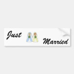 Southern Lesbian Wedding Bumper Stickers