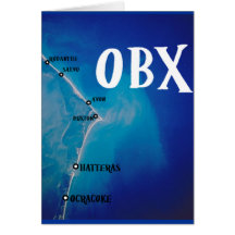 Southern OBX map Cards