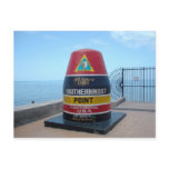 Southernmost Point Buoy Key West Florida Postcard