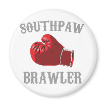 southpaw brawler fridge magnets