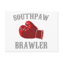 southpaw brawler postcard