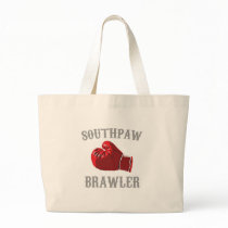 southpaw brawler tote bag