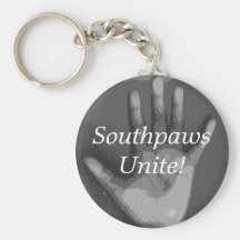 "Southpaws Unite!" Keychains