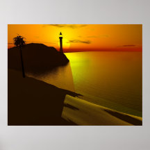 Southsea sunset print