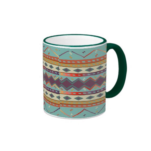 Southwest Indian Blanket Design Mug