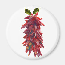 Southwest Mistletoe Fridge Magnets