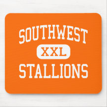 Southwest - Stallions - High - Jacksonville Mouse Pads