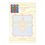 Southwestern Sea Turtle Personalized Stationery