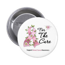 Soutien de cancer du sein du traitement pin's