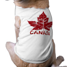 Souvenir d'animal familier du Canada de cadeaux de Manteau Pour Chien