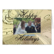 Souvenir de carte de voeux de vacances de photo !