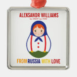 Souvenir de Matryoshka de Russe d'ornement d'adopt