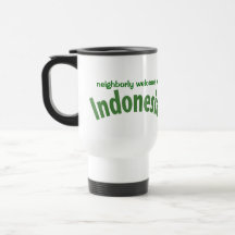 Souvenir de voyage de l'Indonésie Mug À Café