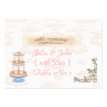 Souvenirs de mariage cartes de visite professionnelles