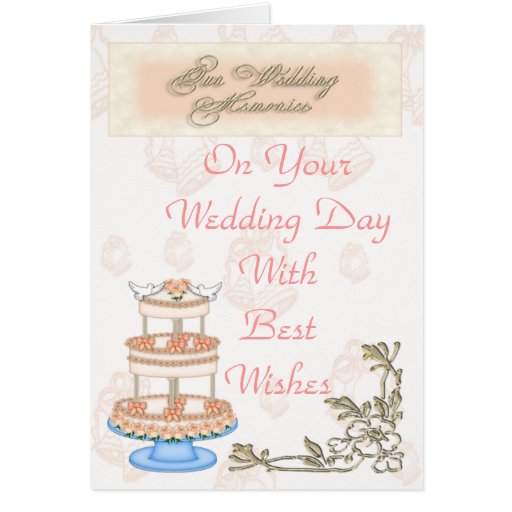 Souvenirs de mariage cartes de vœux