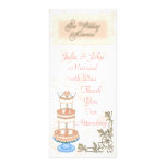 Souvenirs de mariage double cartes customisées
