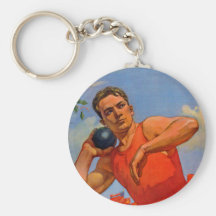 Soviet Athletic Propaganda Keychains