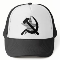 Soviet Black Hammer & Sickle Mesh Hat