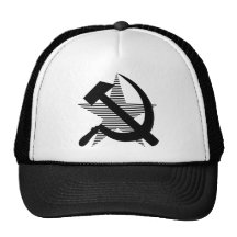 Soviet Black Hammer & Sickle Mesh Hat