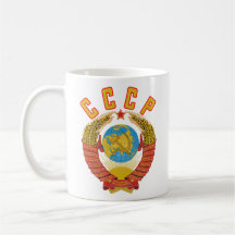Soviet Coat of Arms CCCP mug