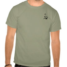 Soviet Flag Device (small emblem) men's t-shirt