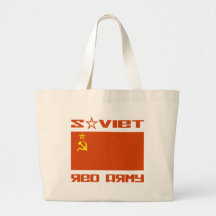 Soviet Red Army Flag Bags