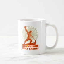 Soviet Red Army Sculpture Mugs